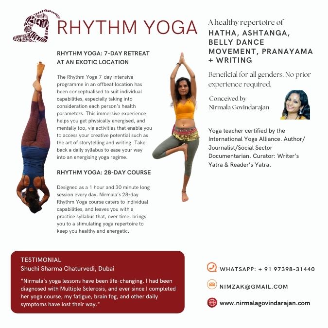 Rhythm Yoga by Nirmala Govindarajan